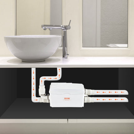 Nuotekų siurblys su smulkintuvu VEVOR FLO300, 350 W