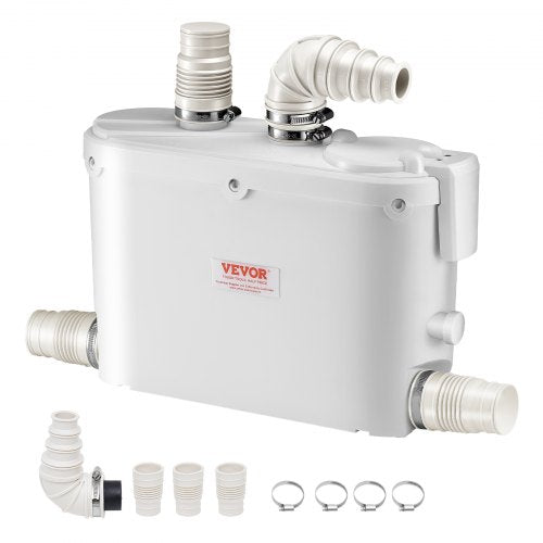 Smulkinantis nuotekų siurblys VEVOR FLO500-DE Pro, 500 W