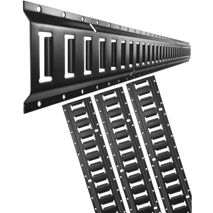 E-Track krovinių tvirtinimo bėgelių rinkinys VEVOR JC23-ETR-5FT4PCS, 152 cm