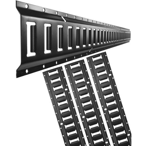 E-Track krovinių tvirtinimo bėgelių rinkinys VEVOR JC23-ETR-5FT4PCS, 152 cm