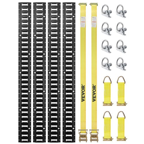 Krovinių tvirtinimo bėgelių rinkinys VEVOR JC23-ETR-5FT18PCS, 907 kg keliamoji galia