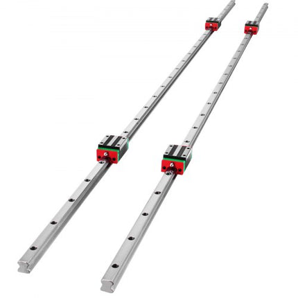 Tiesinis kreipiančiųjų bėgis VEVOR 15CA, 1500 mm