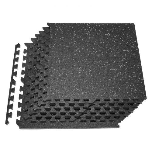 Sportinis grindų kilimėlis (dėlionė) VEVOR HRD-XJD6614-6G-02, 6 vnt., 14 mm storio