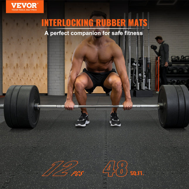 Sporto salės grindų danga VEVOR HRD-HES3310-36, 12,7 mm storio