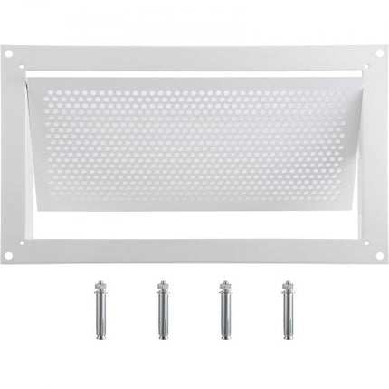 Pamatų ventiliacijos grotelės nuo potvynių VEVOR FHTFKBS-16''x8'', 406x203 mm