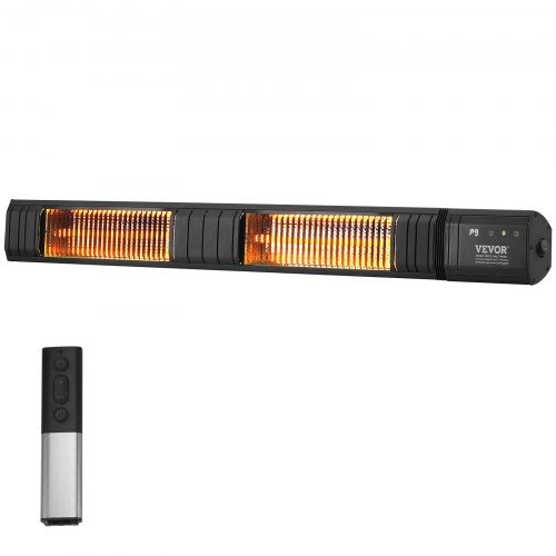 Infraraudonųjų spindulių šildytuvas VEVOR T17-GR30B, 3000W