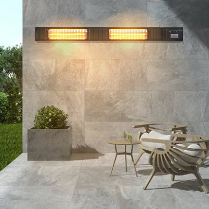 Infraraudonųjų spindulių šildytuvas VEVOR T17-GR30B, 3000W