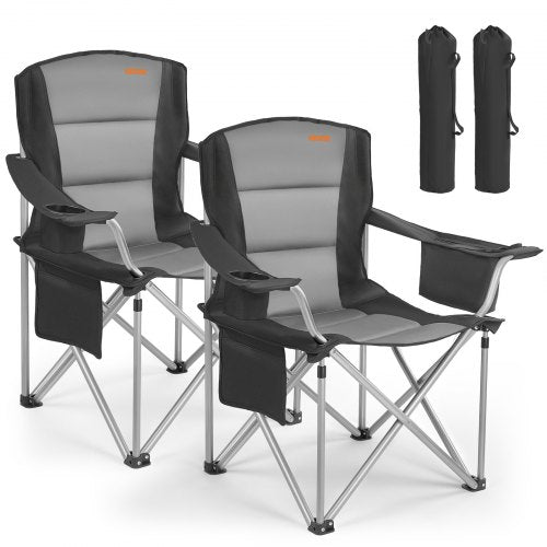 Sulankstomos kempingo kėdės VEVOR ZM2006XL-2pack, 204 kg apkrova