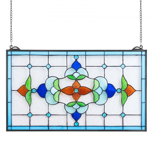 Vitražinė lango panelė VEVOR NC-SG03, 664 x 402 mm