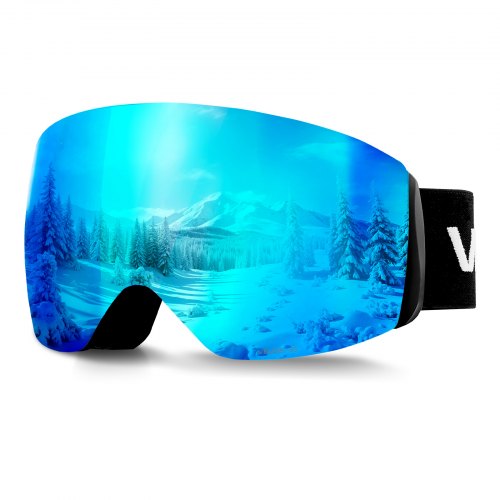 Slidinėjimo akiniai VEVOR YH690, Blue Revo danga