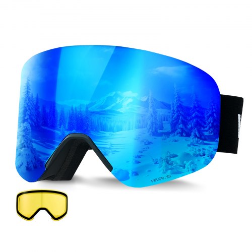 Slidinėjimo akiniai VEVOR YH879B-2, Dark Blue Revo lęšis