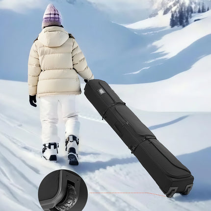 Slidinėjimo krepšys su ratukais VEVOR ZL-YDB-0119, iki 190 cm ilgio