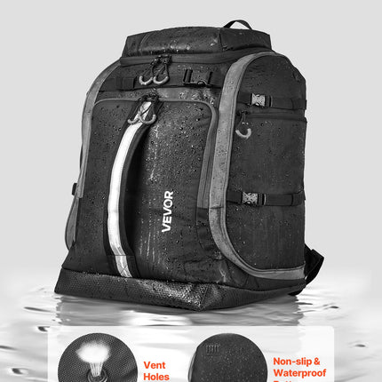 Slidinėjimo batų kuprinė VEVOR ZL-YDB-0115, 65 l