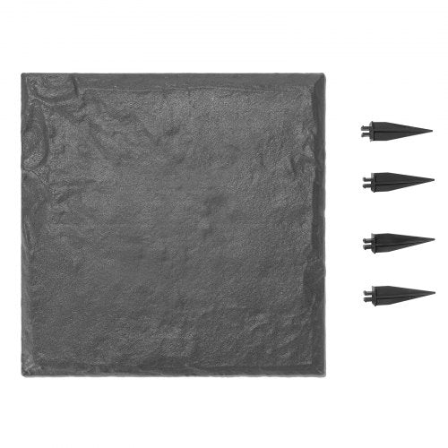 Sodo takelio plytelės VEVOR CP25-4H, 4 vnt., 39,5x39,5 cm