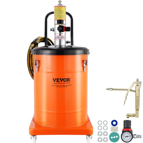 Pneumatinis tepalo siurblys VEVOR FF-09B-40L, 40 l talpa