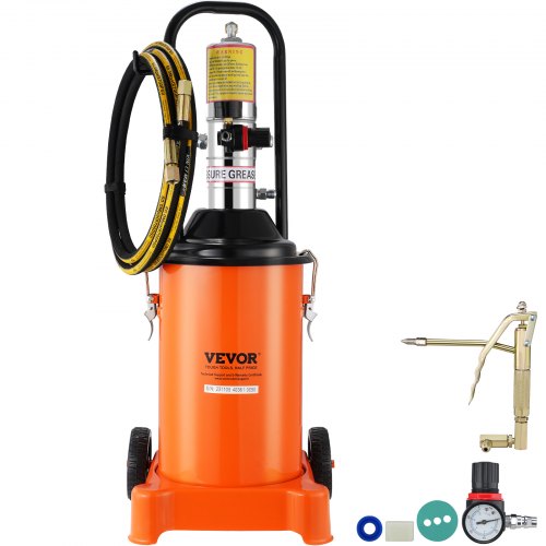 Pneumatinis tepalo siurblys VEVOR FF-08B-12L, 12 l talpa