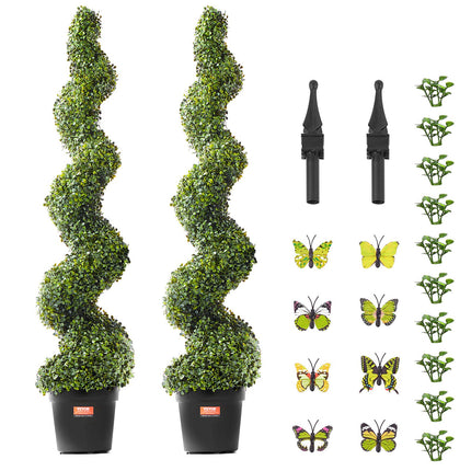Dirbtinis buksmedis VEVOR SM-LS-150, 152 cm (2 vnt.)