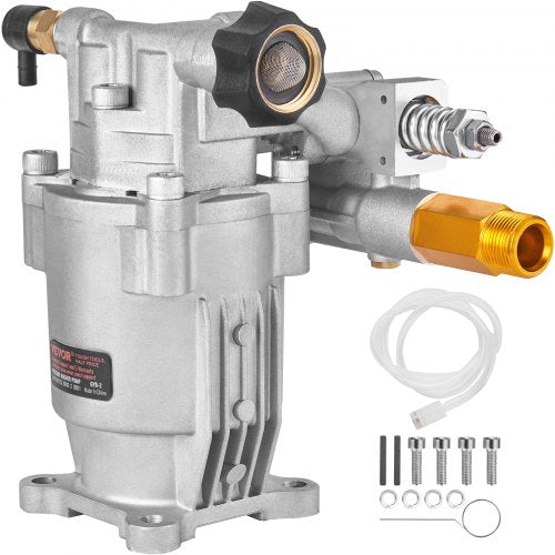 Aukšto slėgio plovimo įrenginio siurblys VEVOR KXA1810G, 3400 PSI