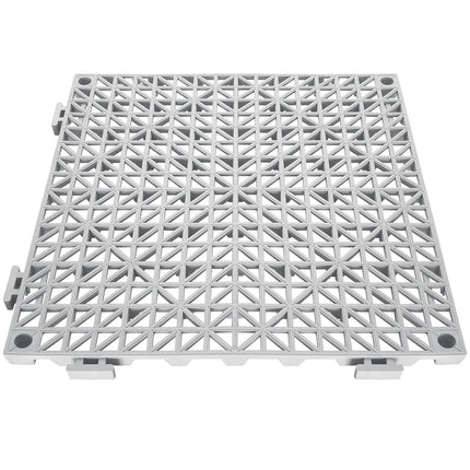 Sujungiami drenažiniai grindų kilimėliai VEVOR 30*30*1.5cm-G, 12 vnt.