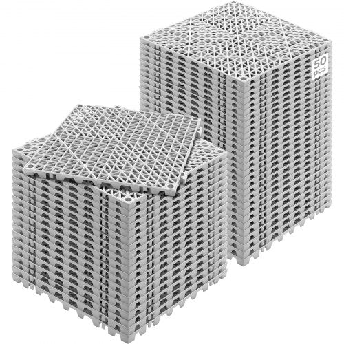 Modulinis drenažinis kilimėlis VEVOR 30*30*1.5cm-G, 50 vnt.