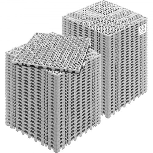 Modulinės drenažo plytelės VEVOR 30*30*1.5cm-G, 55 vnt. rinkinys