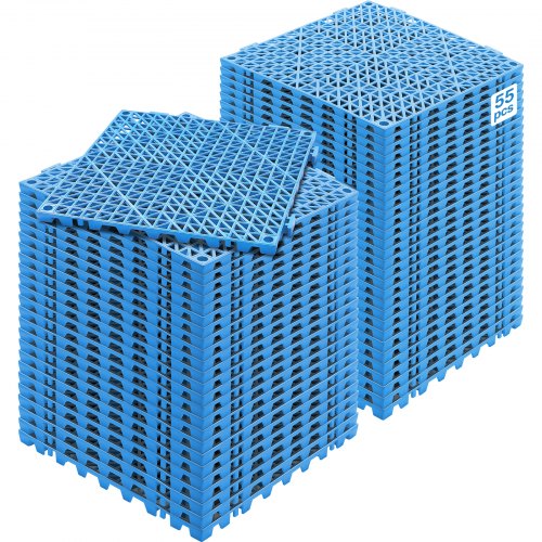 Modulinės drenažinės plytelės VEVOR 30x30x1.5cm-U, 55 vnt. rinkinys