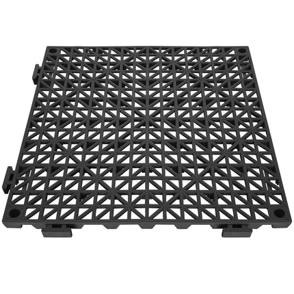 Sujungiami drenažiniai kilimėliai VEVOR 30*30*1.5cm-B, 12 vnt. rinkinys
