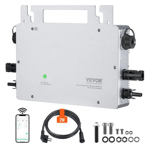 Saulės mikro inverteris VEVOR GT-600, 600W