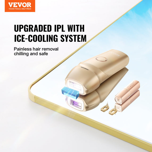 IPL fotoepiliatorius VEVOR T013C, 16J energija