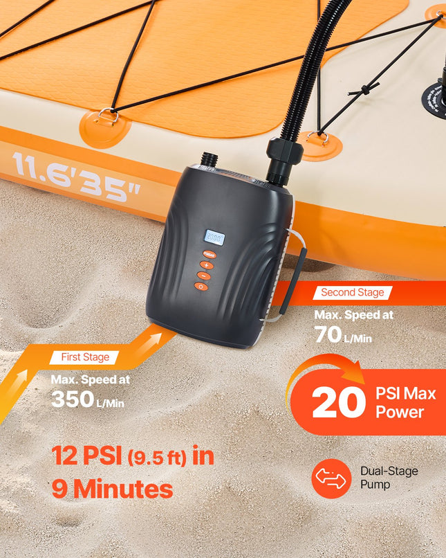 Irklentės siurblys VEVOR HT-769Plus, 20 PSI