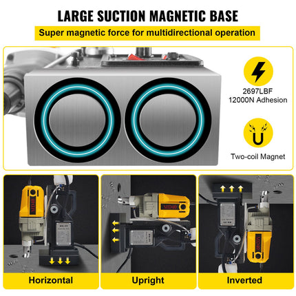 Magnetinis gręžtuvas VEVOR VV-MD-UK12, 1100W