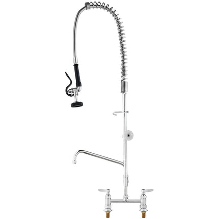 Komercinis virtuvės maišytuvas VEVOR 3804A-12-44, 112 cm aukščio