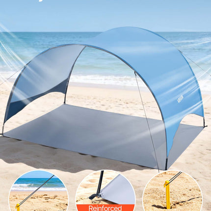 Paplūdimio palapinė VEVOR YL-beach12H, 4 asmenims
