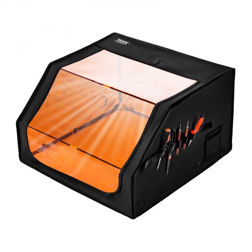 Lazerinio graviravimo staklių gaubtas VEVOR ZL-FHD-0023, 800 x 800 x 500 mm