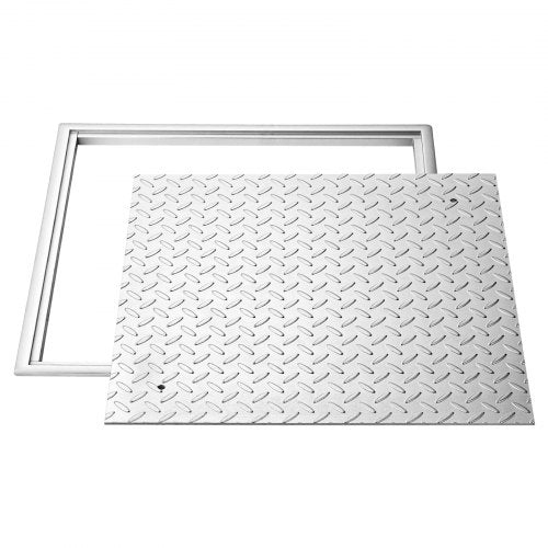 Šulinio dangtis su rėmu VEVOR ZD001-SZ, 600 x 600 mm
