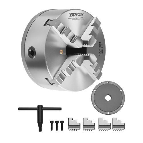 Tekinimo griebtuvas VEVOR K12 200, 200 mm
