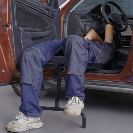Automobilinis gultas darbui po prietaisų skydeliu VEVOR XF8163, 149,7 kg keliamoji galia