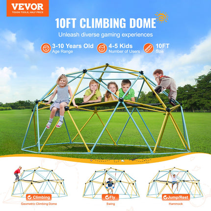 Laipiojimo kupolas VEVOR JX-DC-10HSW, 305 cm skersmens