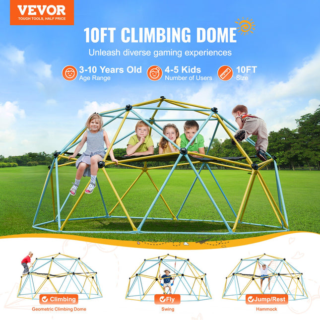 Laipiojimo kupolas VEVOR JX-DC-10HSW, 305 cm skersmens