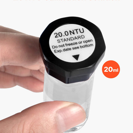 Sudrumstumo matuoklio kalibravimo tirpalų rinkinys VEVOR TN500-1, 20/100/400/800 NTU