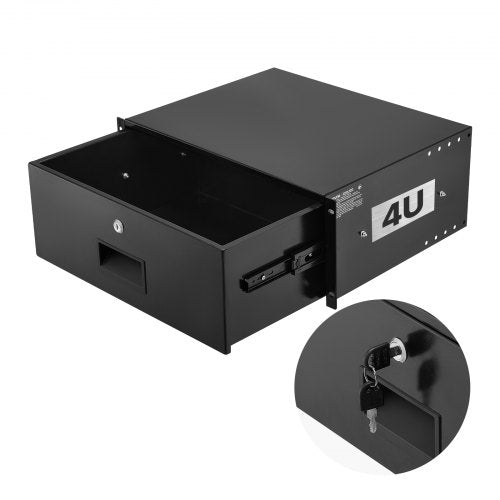 Serverių spintos stalčius VEVOR SPT-T300-4A, 4U aukščio