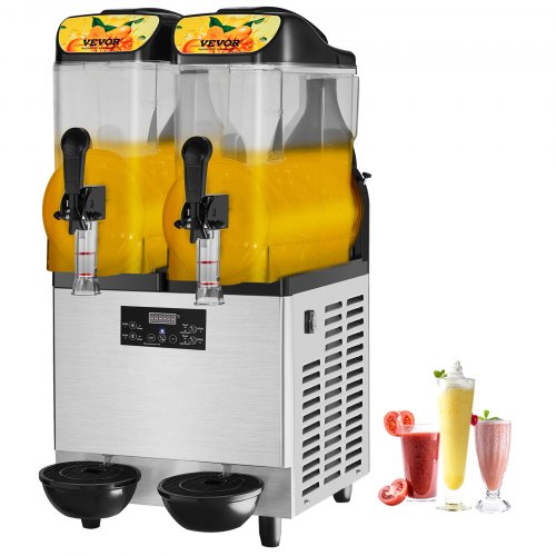 Šerbeto gaminimo aparatas VEVOR RLC12×2, 2 x 12 l