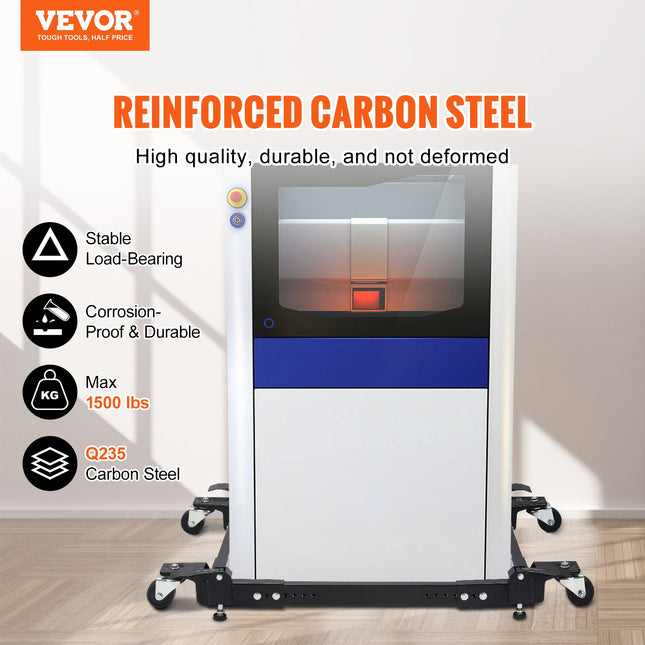 Universalus mobilus pagrindas VEVOR GZB88095, 680 kg