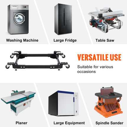 Universalus mobilus pagrindas VEVOR GZB88095, 680 kg