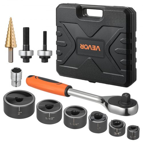 Skylių kirtiklių rinkinys VEVOR MK-60, 12,7–50,8 mm