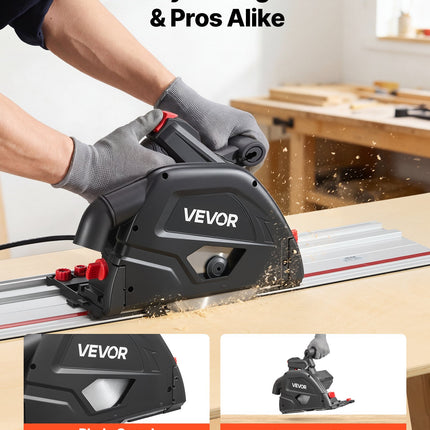 Įleidžiamas diskinis pjūklas VEVOR M1Y-4ZTH-160, 1200W