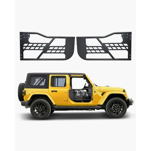 Vamzdinės durys VEVOR Jeep Wrangler JK (2007-2018), 2 durų komplektas