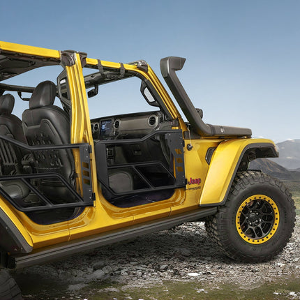 Vamzdinės durelės VEVOR Jeep Wrangler JK, 4 durų komplektas