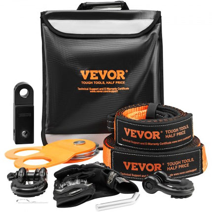 Bekelės gelbėjimo rinkinys VEVOR JPJYGJB8J000SBO12V0, 13 608 kg tempimo galia