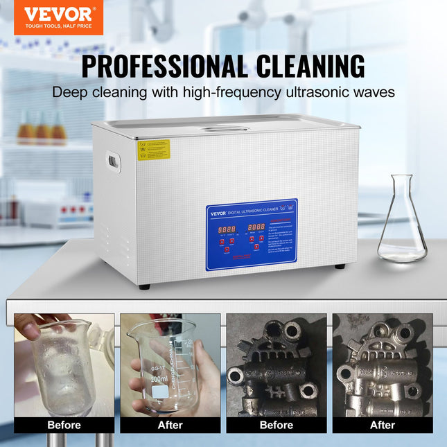 Ultragarsinė vonelė VEVOR Professional, 30 l